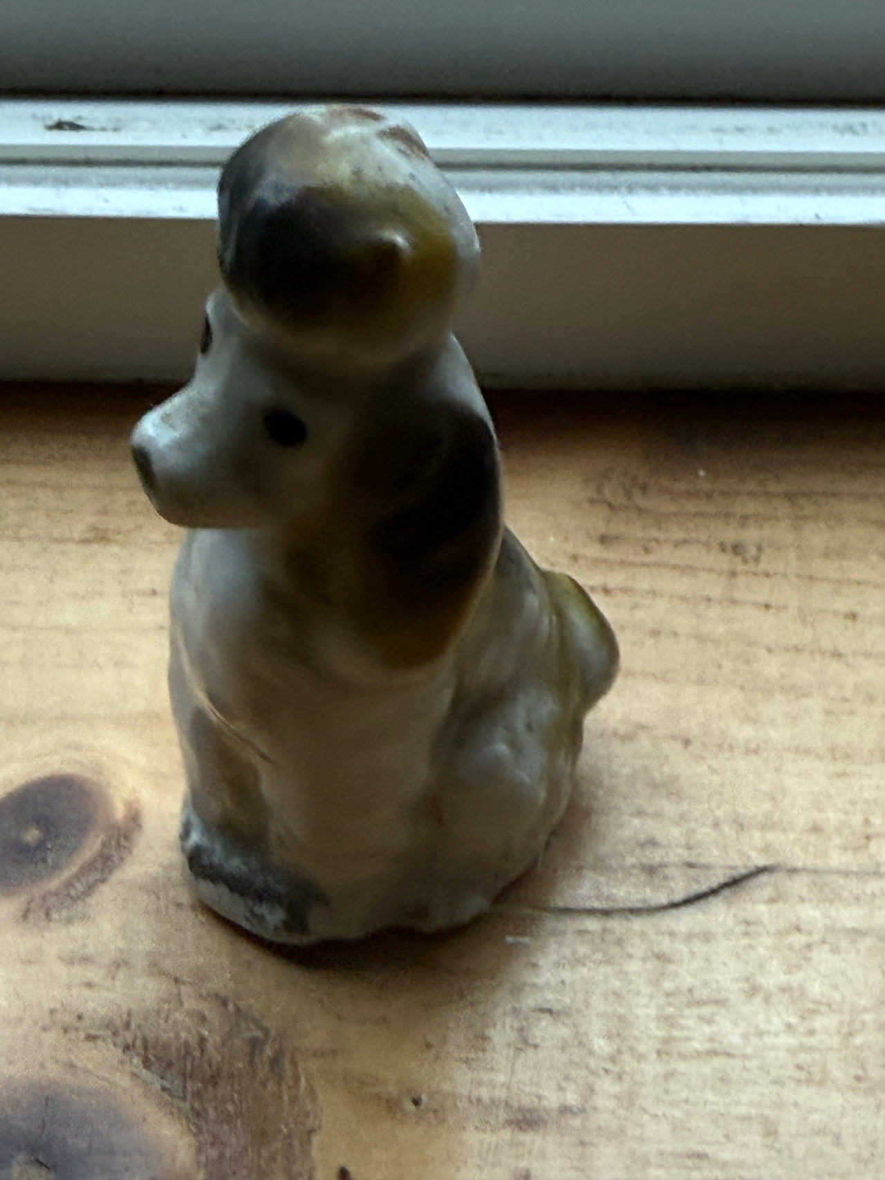 Vintage Ceramic Poodle Figurine