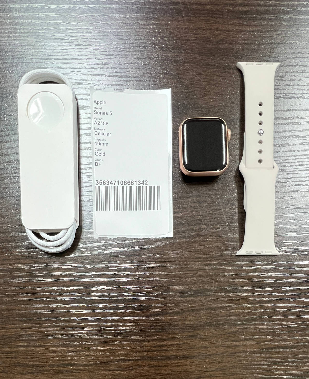 Apple Watch Series 5 40mm Gold Aluminum Cellular