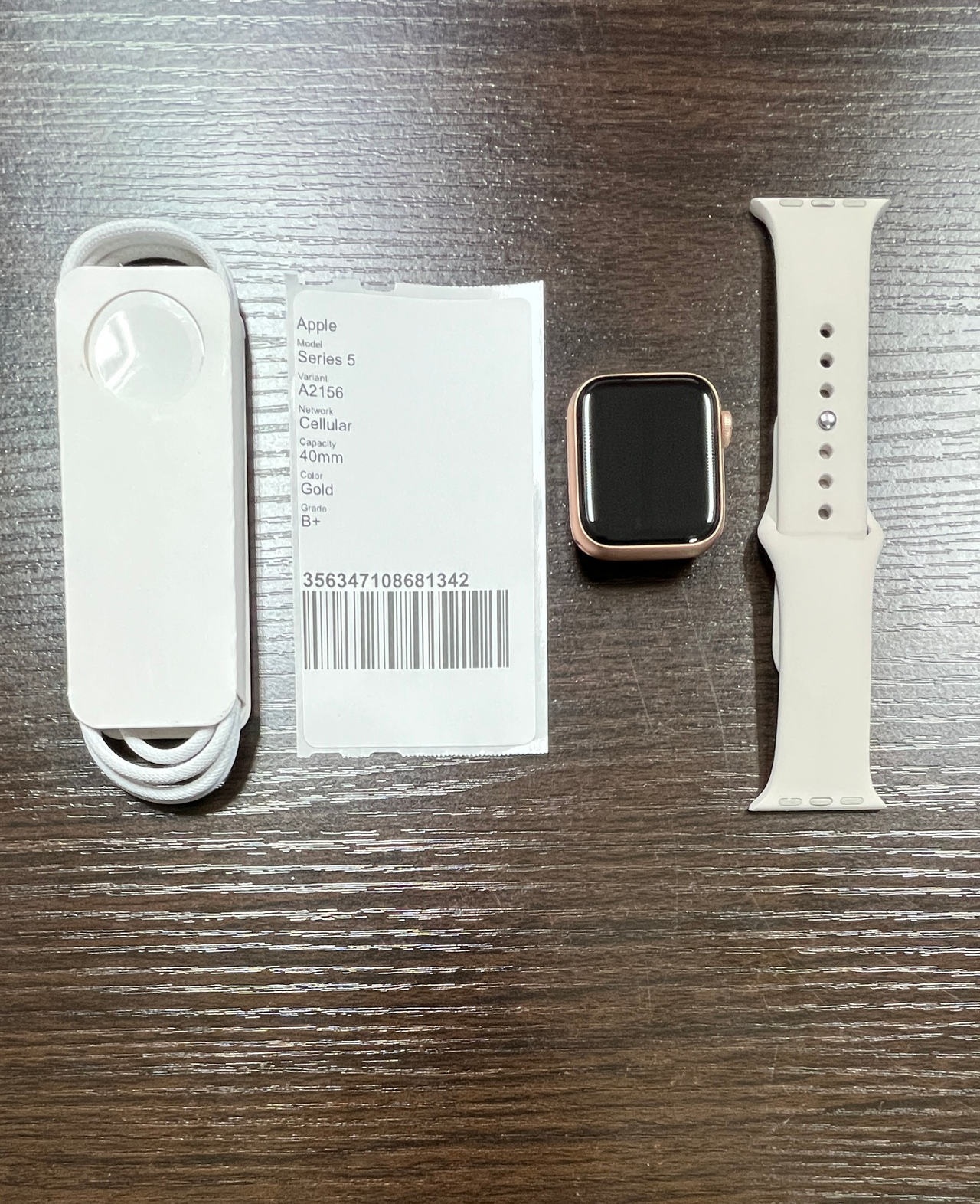 Apple Watch Series 5 40mm Gold Aluminum Cellular