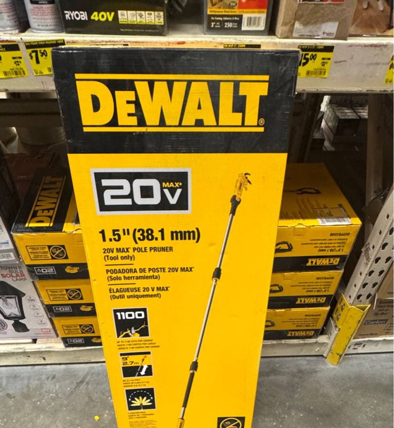 DeWalt 20V MAX Pole Pruner (Tool Only)