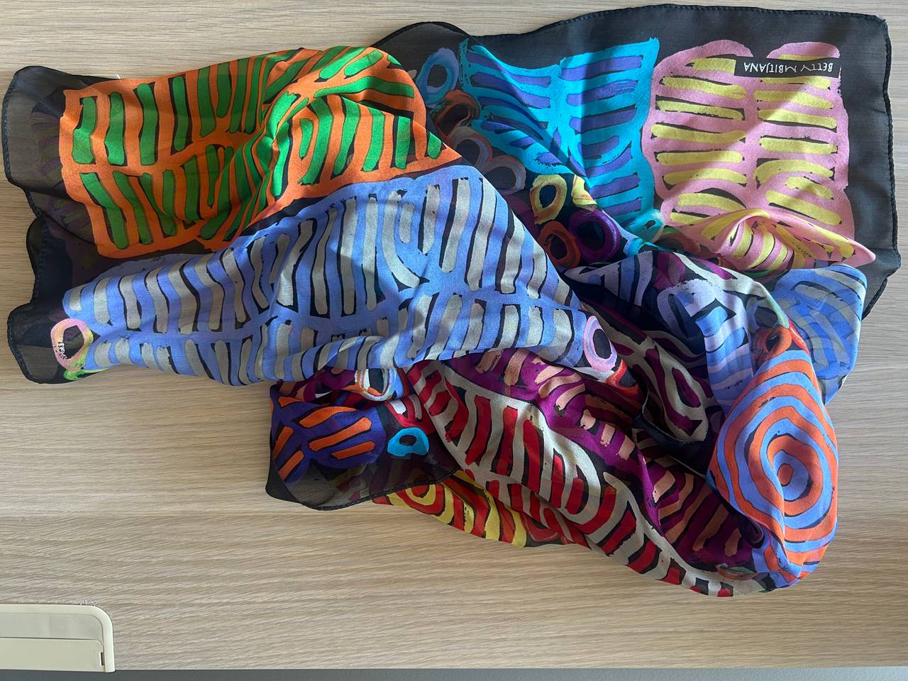 Betty Mbitjana Awelye Silk Scarf
