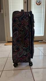 Chaps Paisley Softside Upright Suitcase - Image 2