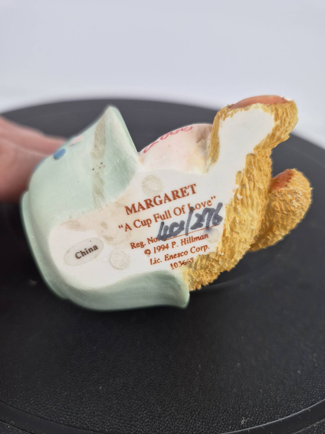 Cherished Teddies Candi "A Cup Full of Love" Figurine