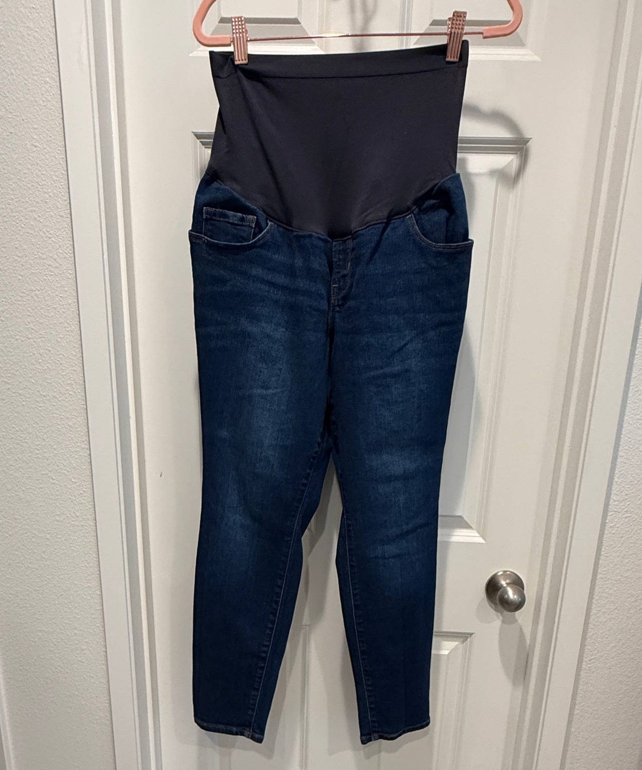 Old Navy Maternity Full Panel Rockstar Skinny Jeans Size 12 Short