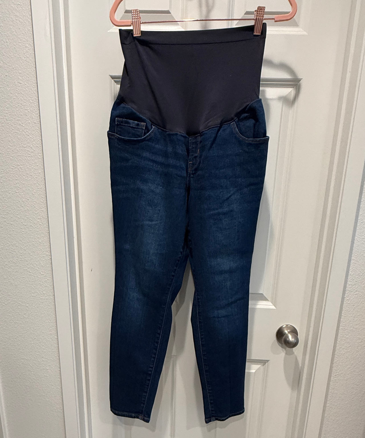 Old Navy Maternity Full Panel Rockstar Skinny Jeans Size 12 Short