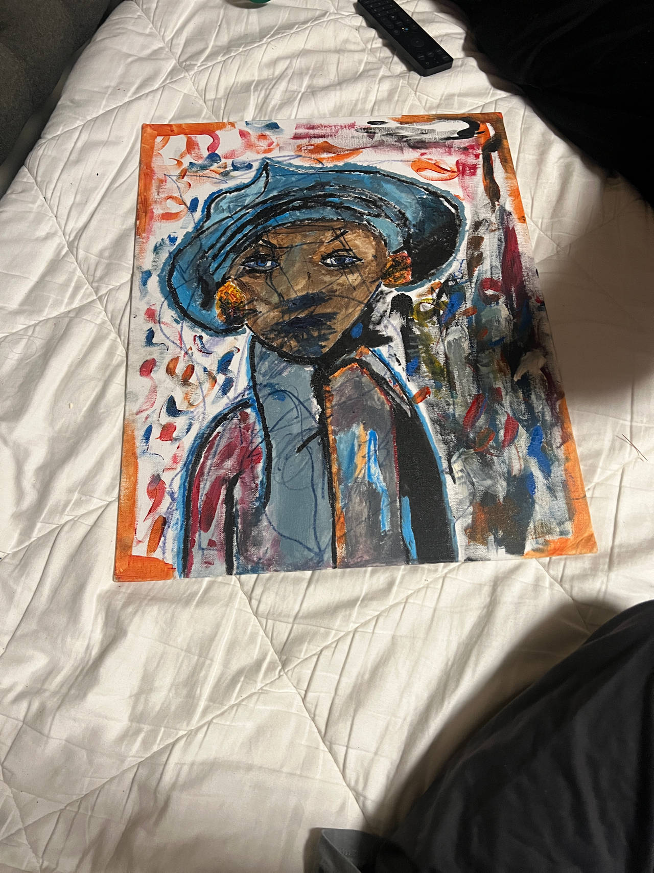 Abstract Portrait Painting