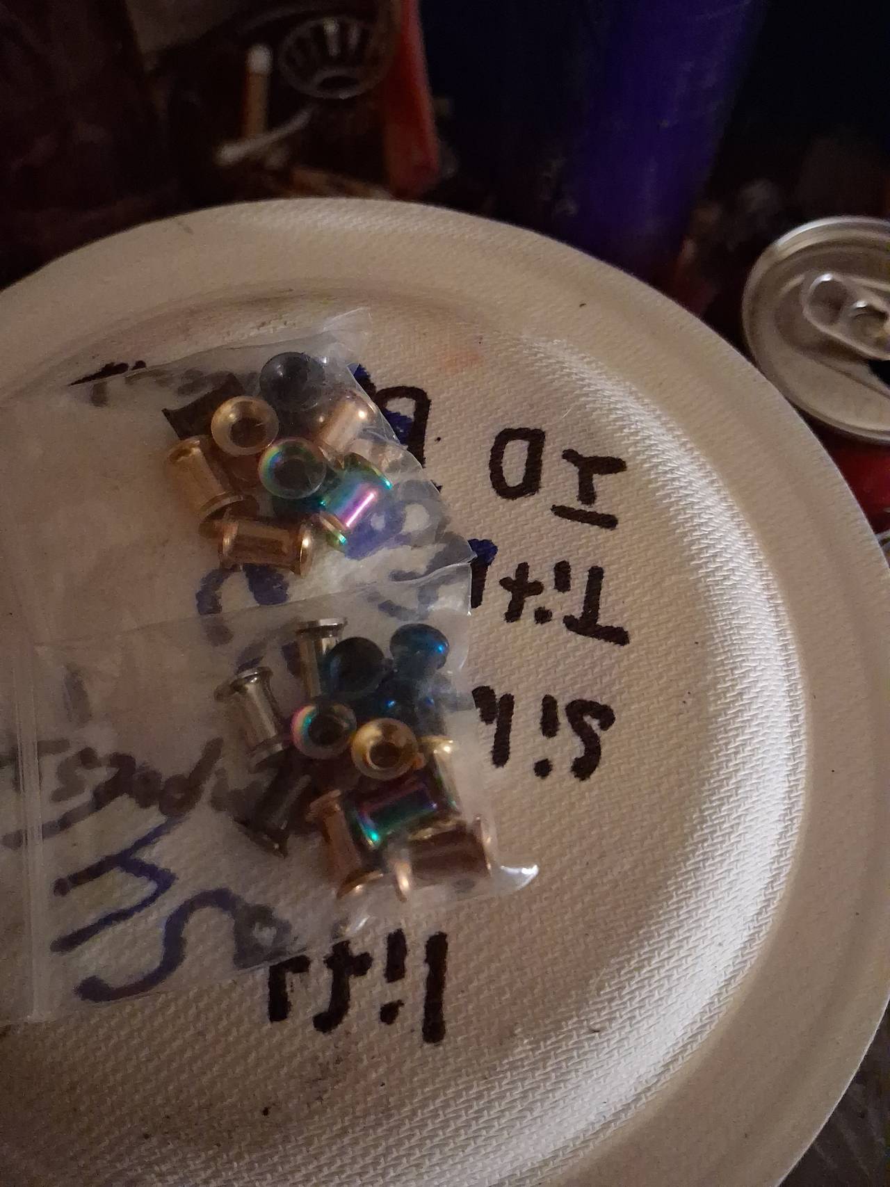 Mixed Lot of Ear Gauges and Tunnels