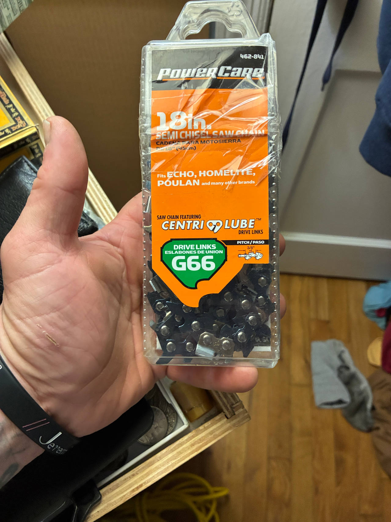 PowerCare 18 in. Semi Chisel Saw Chain