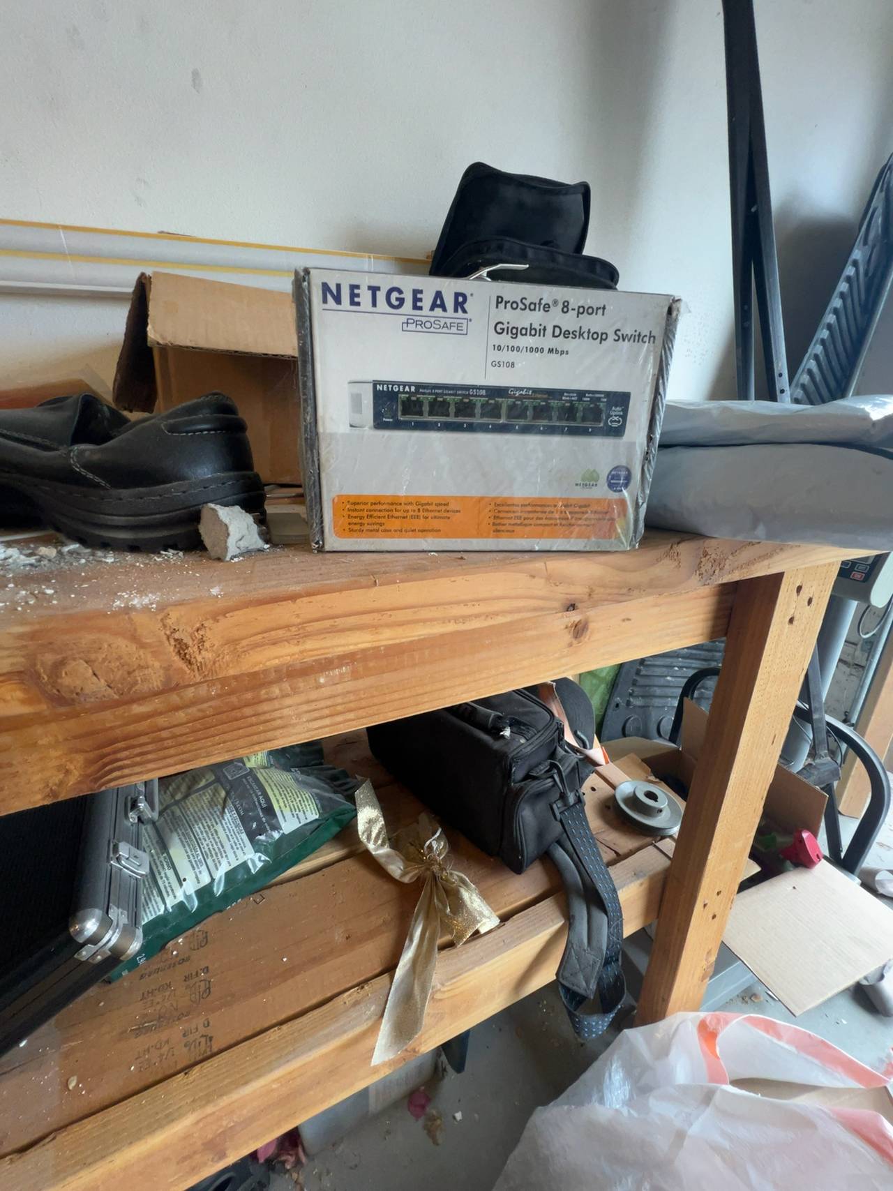 Netgear GS108 8-Port Unmanaged Gigabit Ethernet Switch