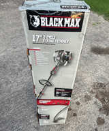 Black Max 17" 2-Cycle 25cc Curved Shaft String Trimmer - Image 1