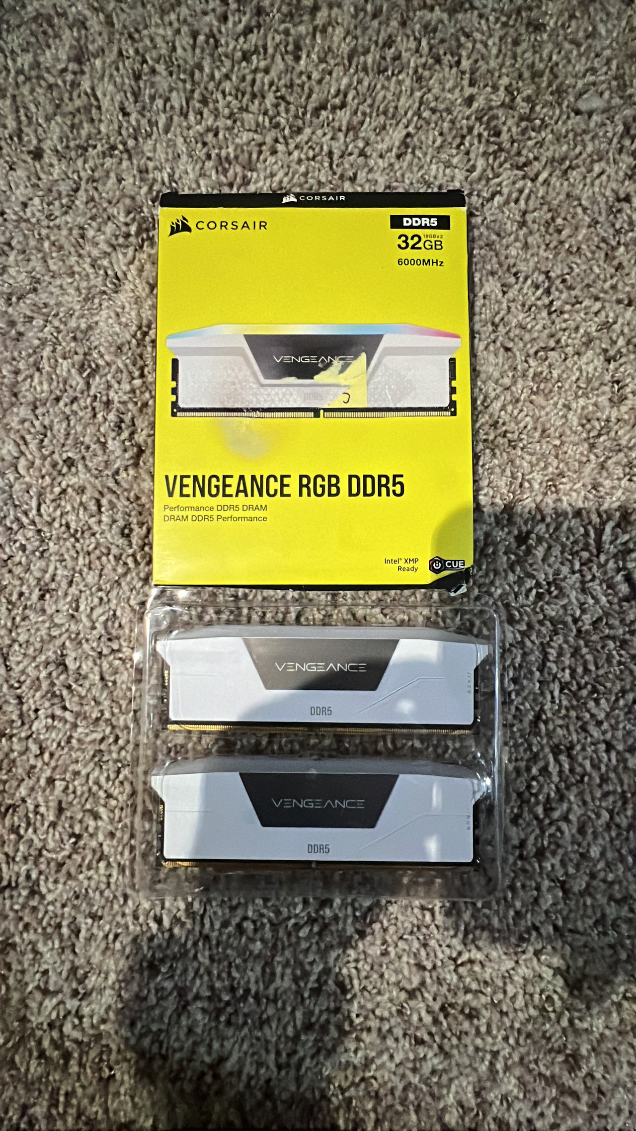 Corsair Vengeance RGB DDR5 32GB (2x16GB) 6000MHz