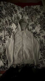 Polo Ralph Lauren Fleece Full-Zip Hoodie Grey Size Small - Image 1