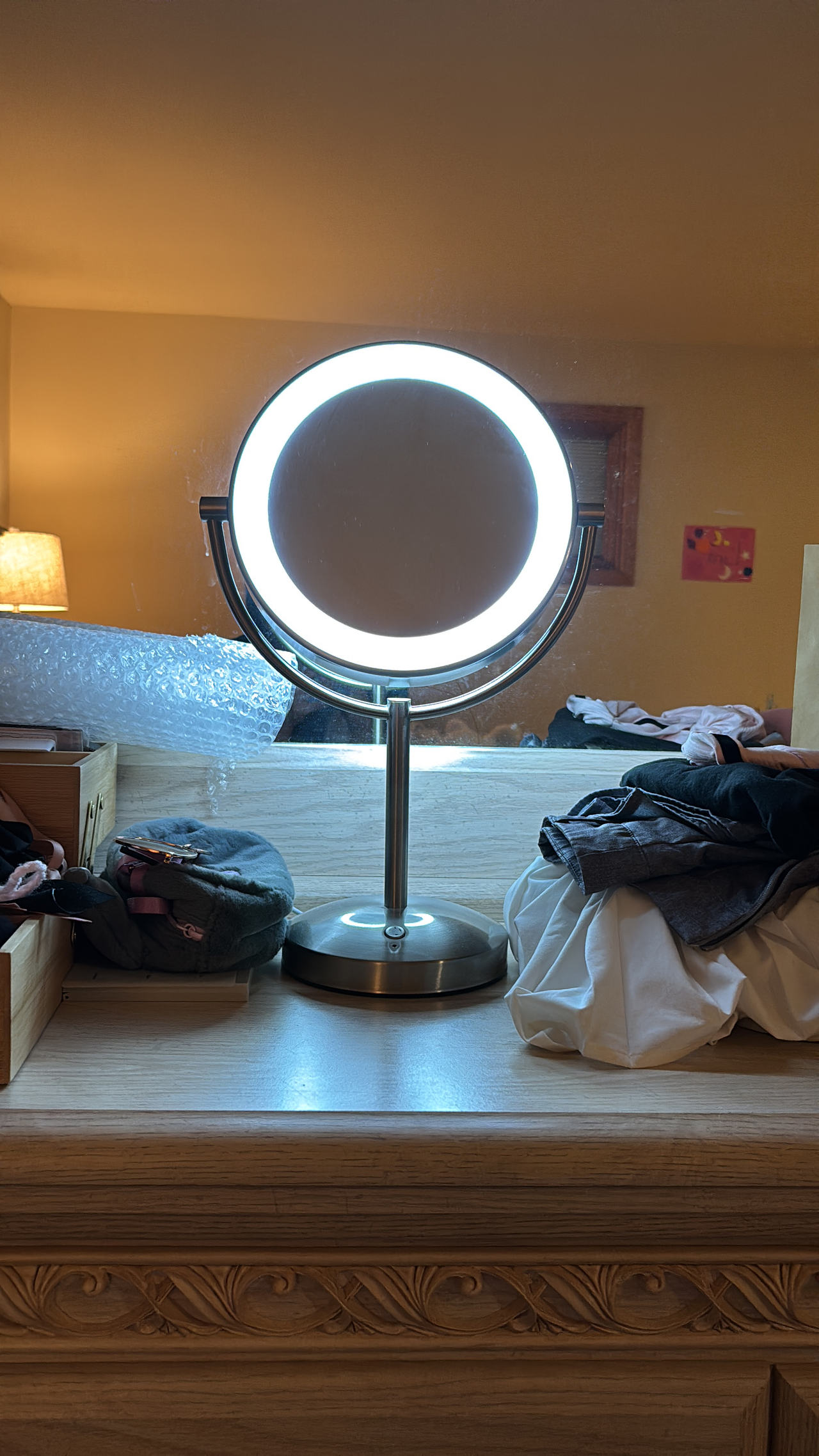 Lighted Makeup Mirror