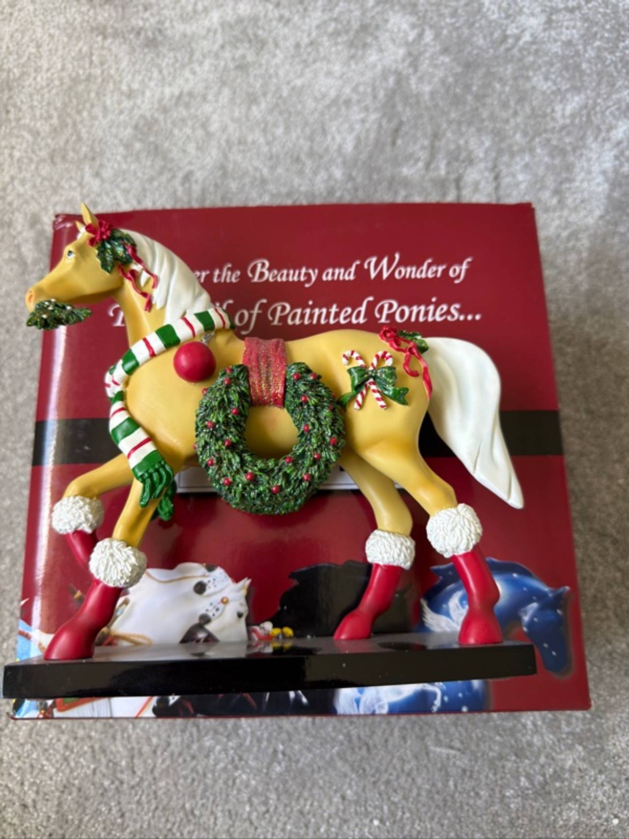 Trail of Painted Ponies Christmas Parade Figurine