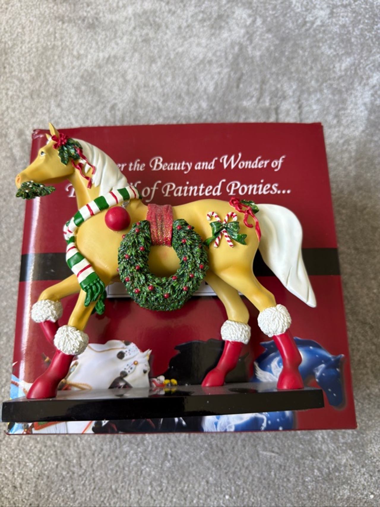 Trail of Painted Ponies Christmas Parade Figurine