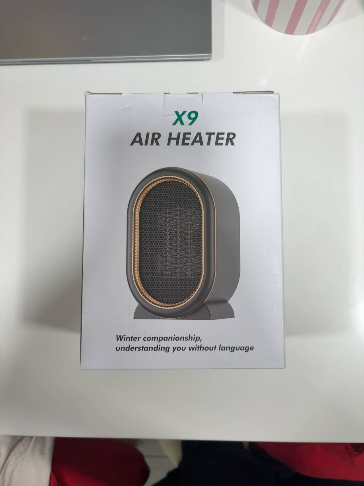 ASNUG Portable Ceramic Space Heater 1200W Green