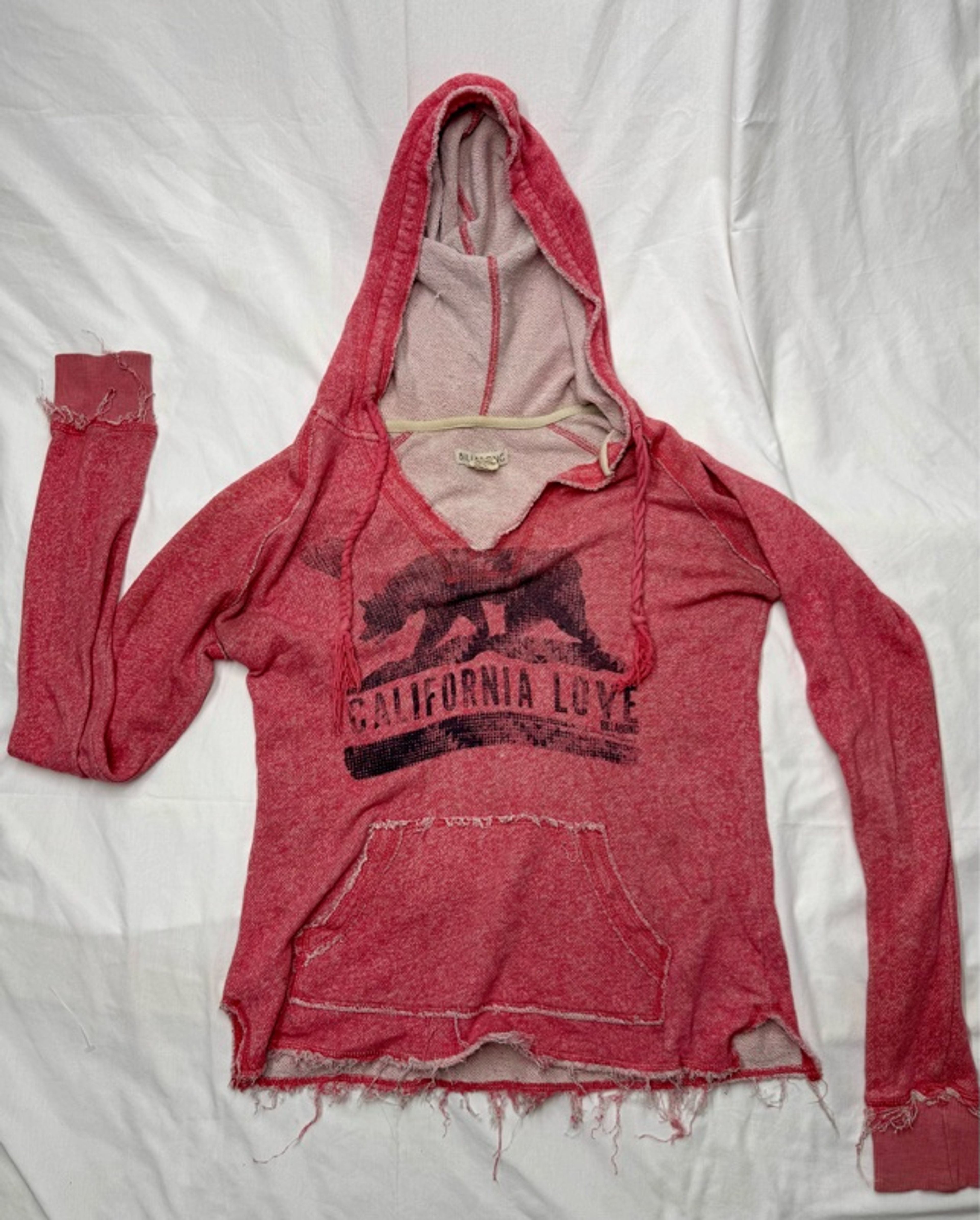 Billabong Women's California Love Hoodie Peach