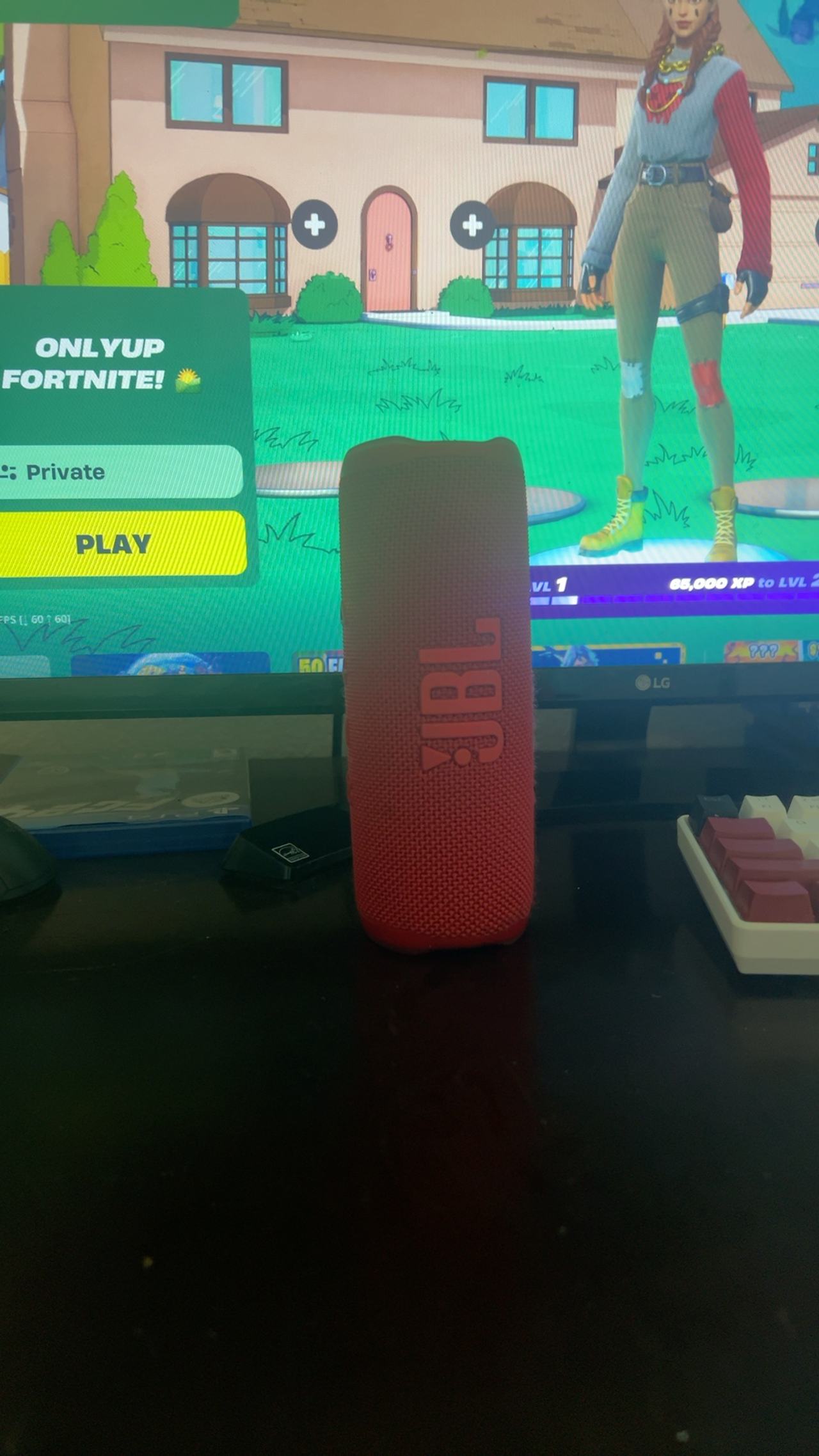 JBL Flip 6 Portable Bluetooth Speaker Red
