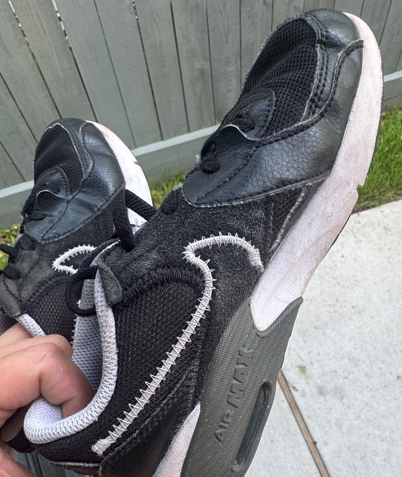 Nike Air Max Excee Black White Grey