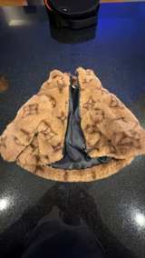 Monogram Faux Fur Pet Jacket (Replica) - Image 3