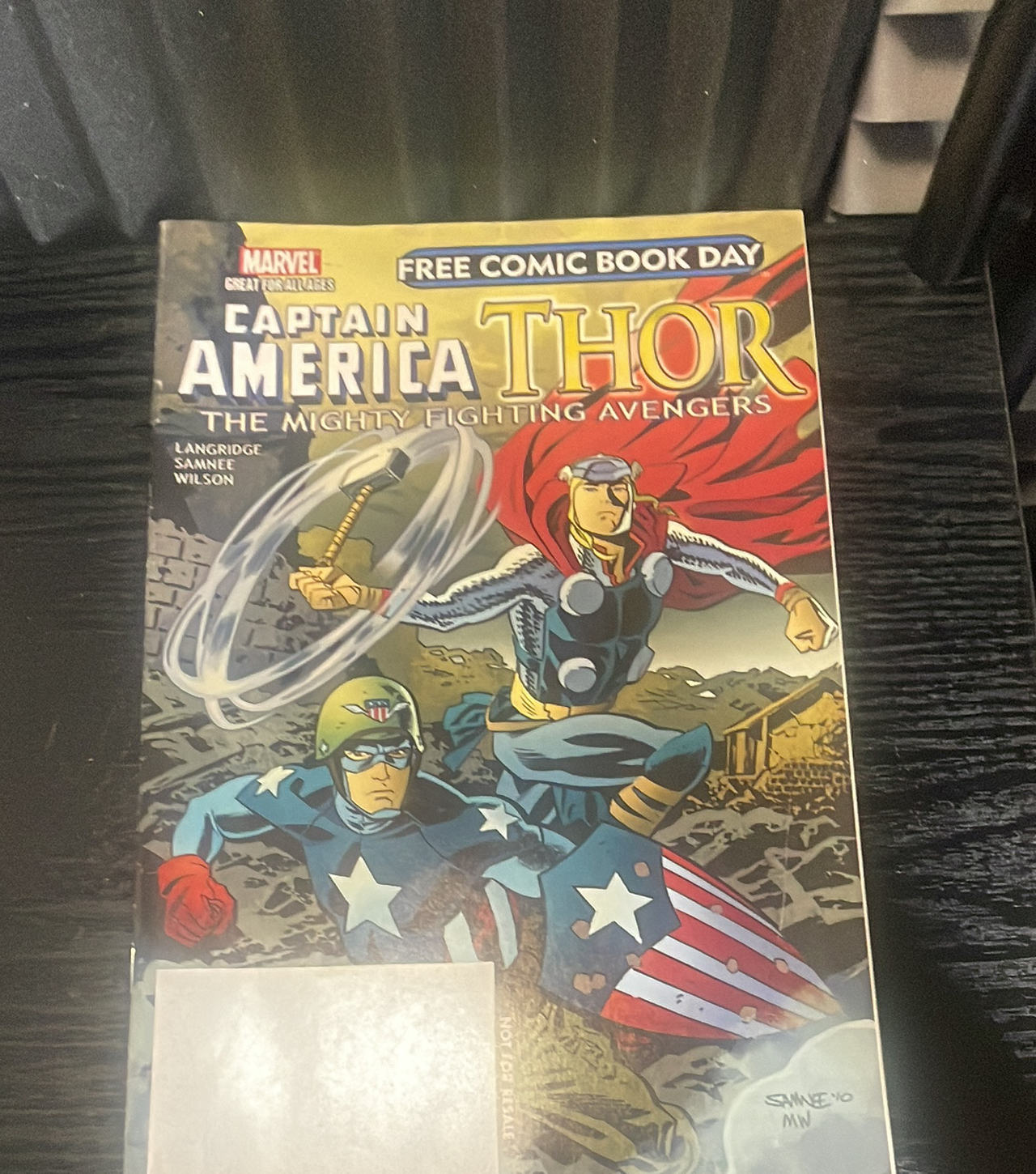 Captain America / Thor: The Mighty Fighting Avengers #1 FCBD