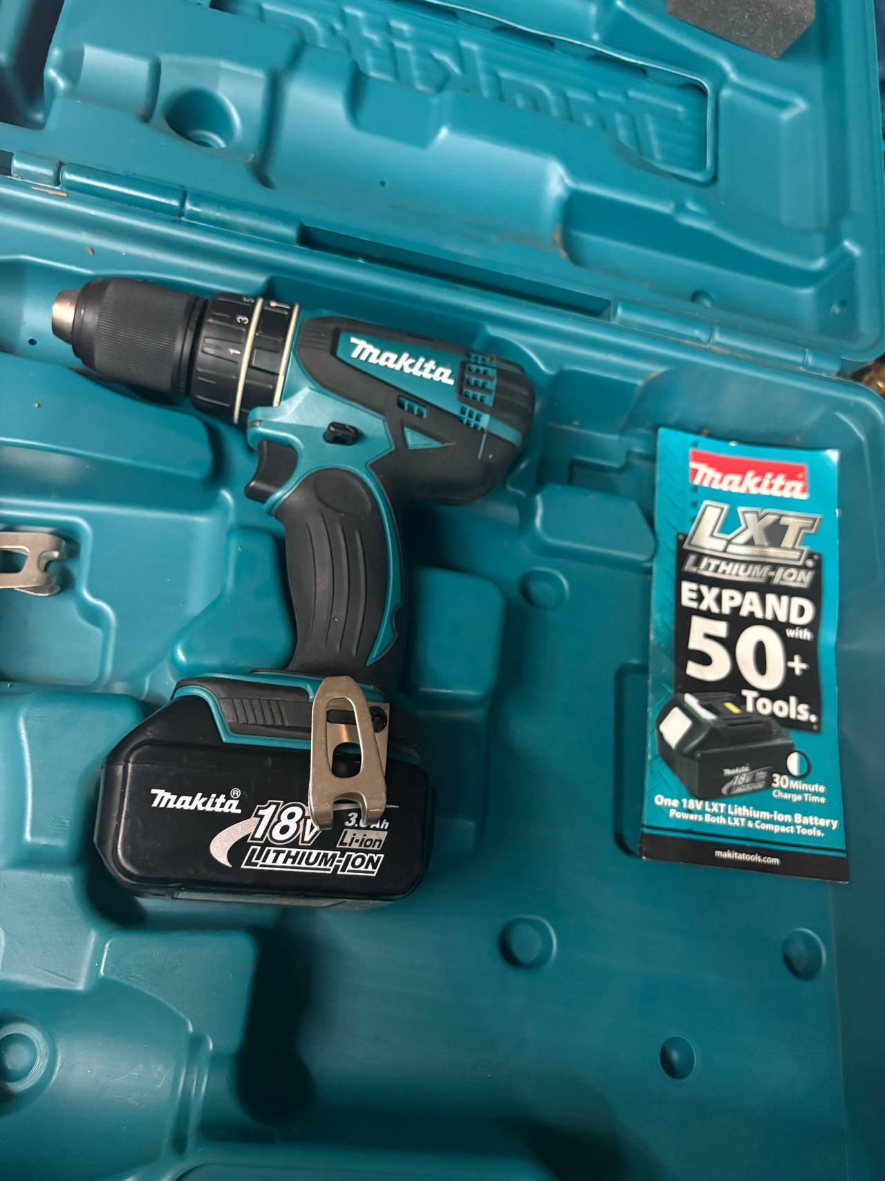 Makita 18V LXT Lithium-Ion Cordless Drill