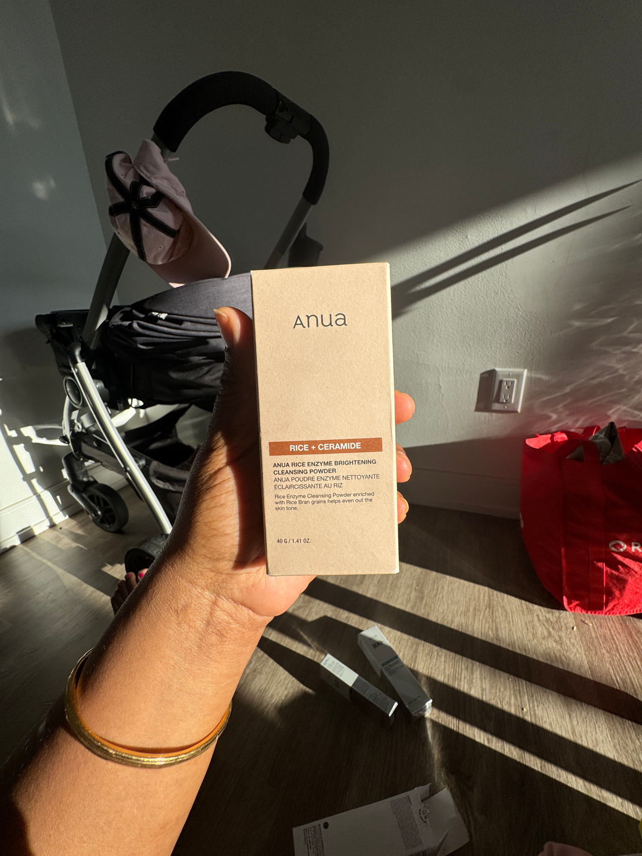 Anua Rice + Ceramide Enzyme Brightening Cleansing Powder