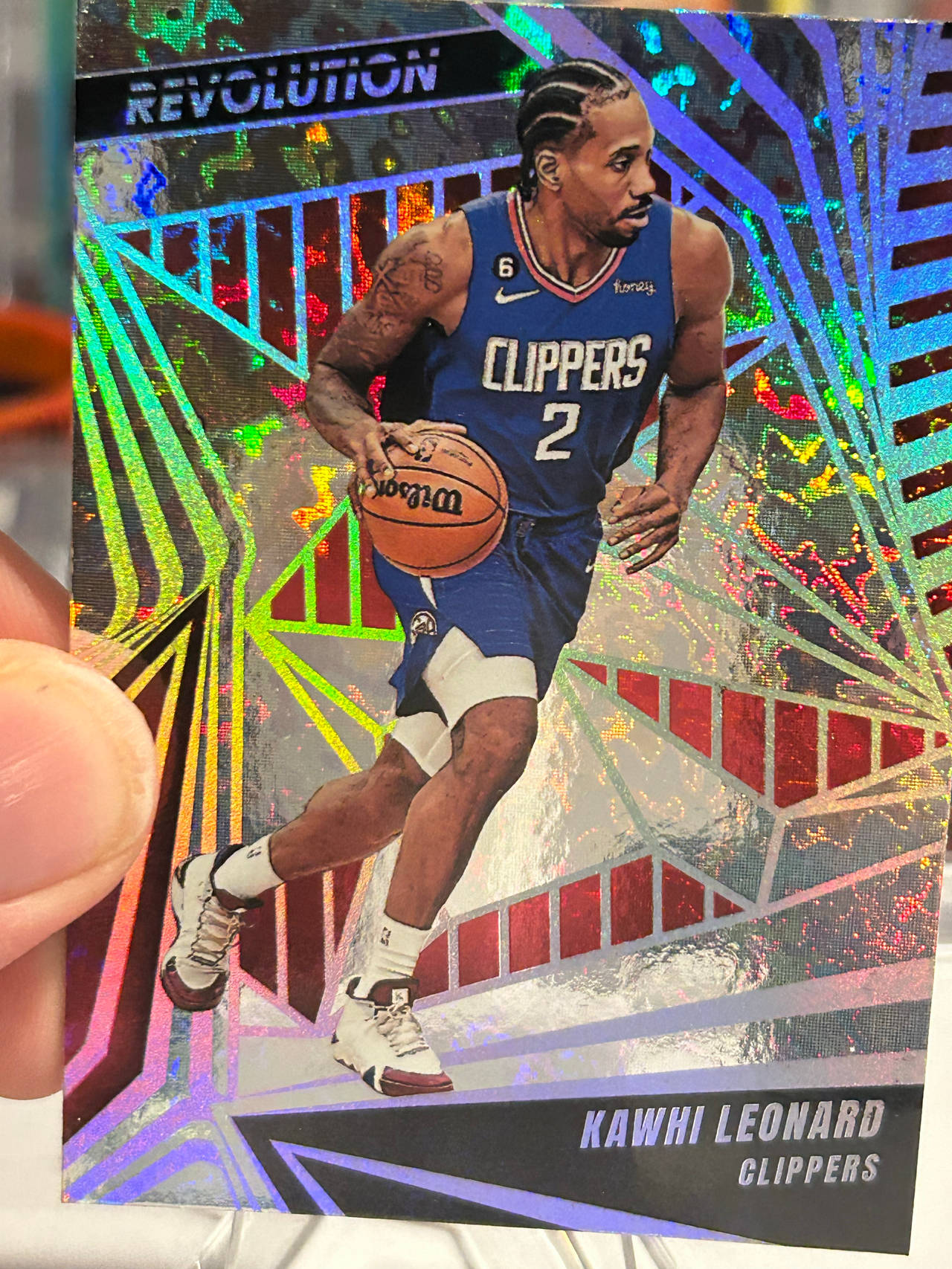 Panini Revolution Basketball Card