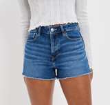 American Eagle Stretch Denim Mom Shorts - Image 2