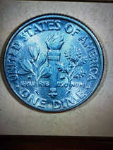 Roosevelt Dime 2025 p multiple error cud die chips all over  G6 - Image 1