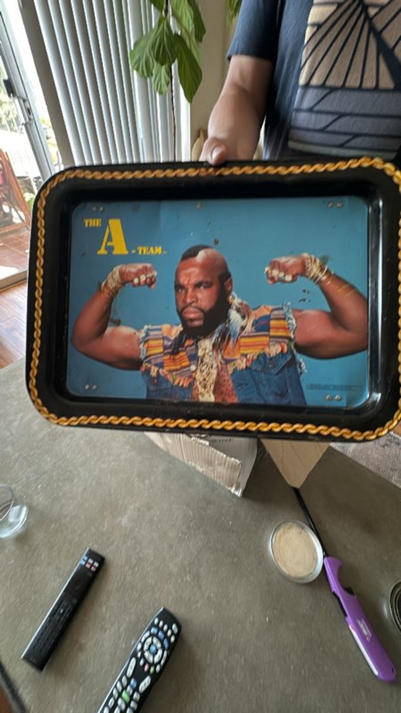 The A-Team Metal Tray