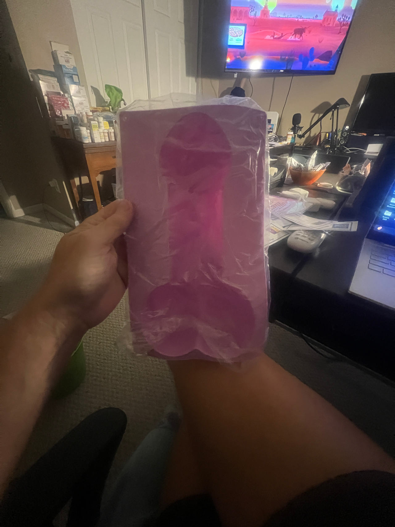 Novelty Penis-Shaped Silicone Mold