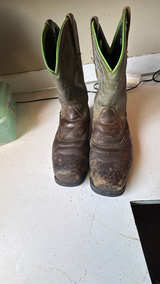 Ariat Rebar Composite Toe Work Boot size 9 1/2 - Image 5