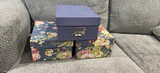 Decorative Fabric Storage Boxes Set of 3 - Image 1