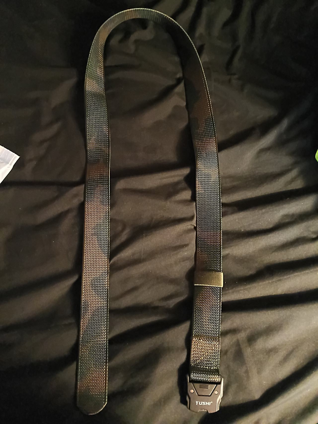 TUSHI Tactical Nylon Camo Belt with Quick Release Buckle
