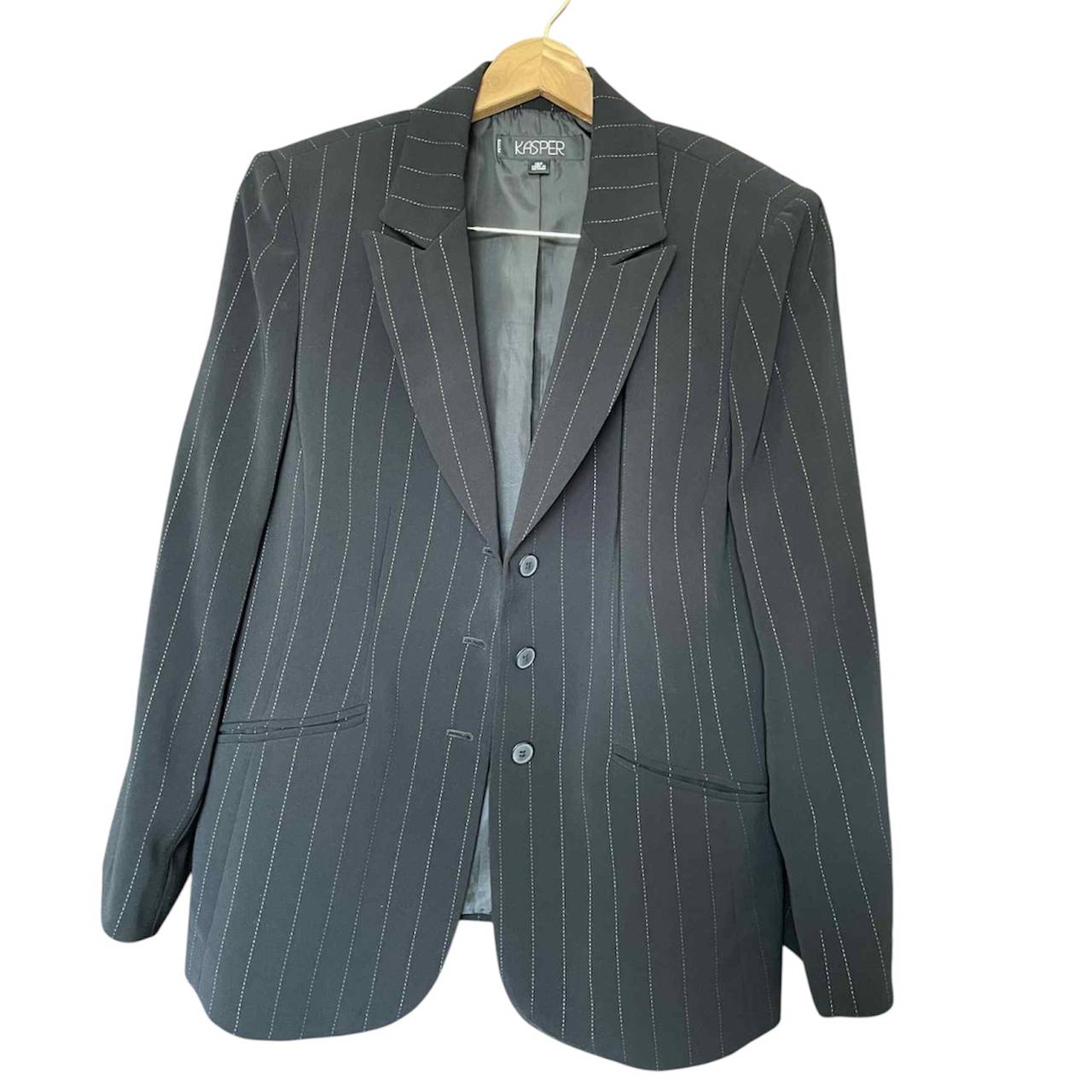 Kasper Women's Pinstripe Blazer