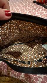 Vera Bradley On the Go Crossbody Bag in Mocha Rouge - Image 5