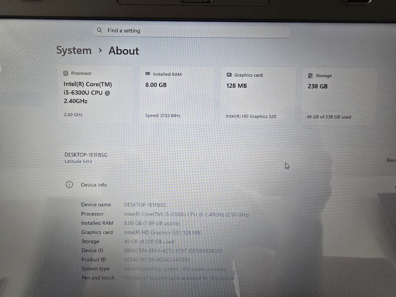 Dell Latitude 5414 Rugged Laptop