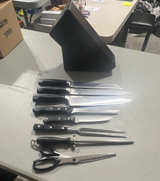 Wüsthof Gourmet 8-Piece Knife Block Set - Image 1