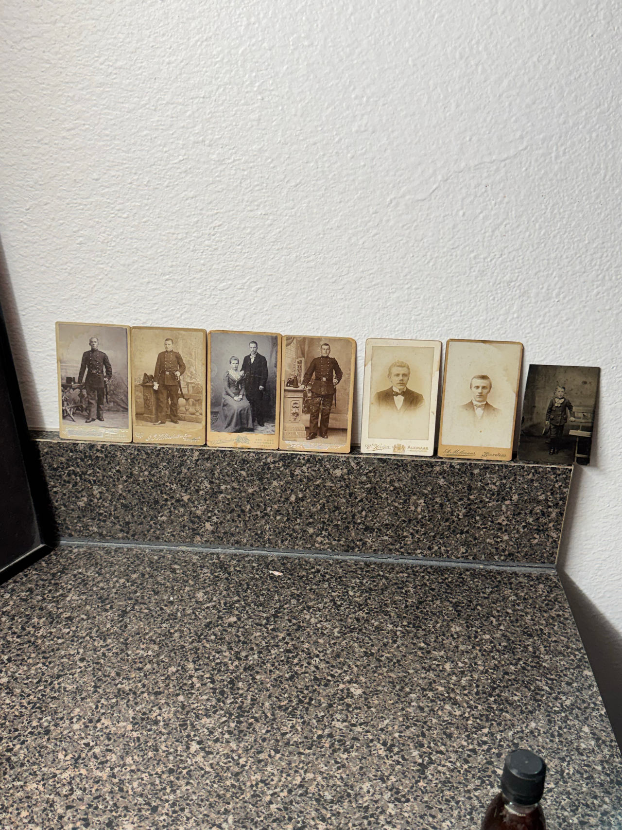 Antique Cabinet Card and Tintype Photo Lot