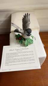 Lenox Garden Bird Collection Chickadee Porcelain Figurine - Image 1