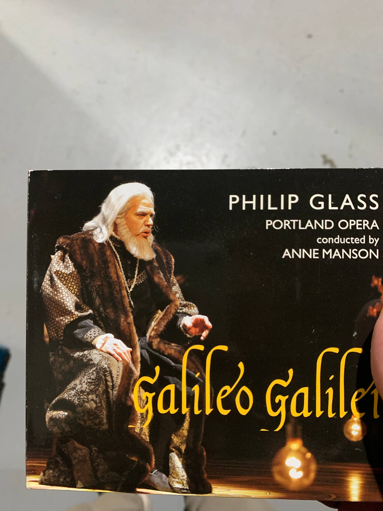 Galileo Galilei (Philip Glass) - Portland Opera