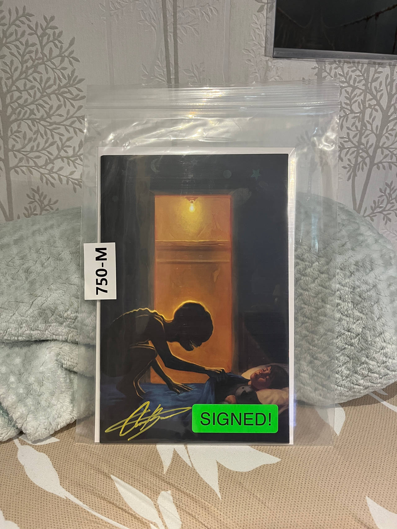 Signed Art Print (Child Tucking In)