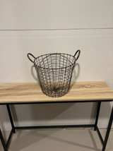 Wire Storage Basket Black with Handles ($25) - Image 1