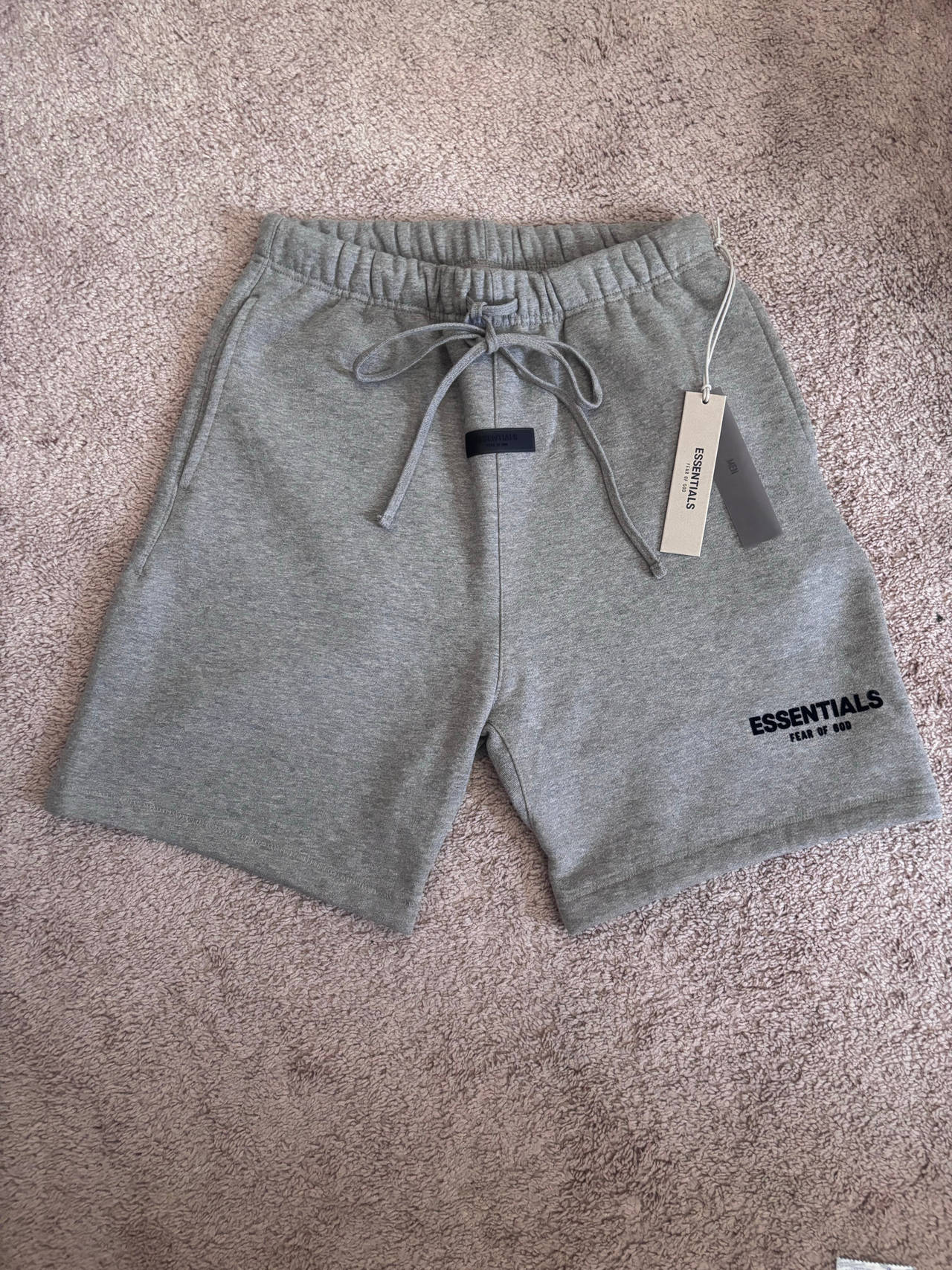 Fear of God Essentials Sweat Shorts Dark Oatmeal