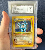 Pokémon Machamp Base Set 1st Edition Holo 8/102 CGC 4 Partial Crimp Error - Image 1