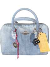 Coach Denim Rowan Satchel Crossbody NWOT - Image 1