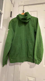 Carhartt Loose Fit Midweight Logo Sleeve Sweatshirt Green - Image 4