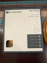 Glacier Bay Oak Veneer Round Toilet Seat - Image 1