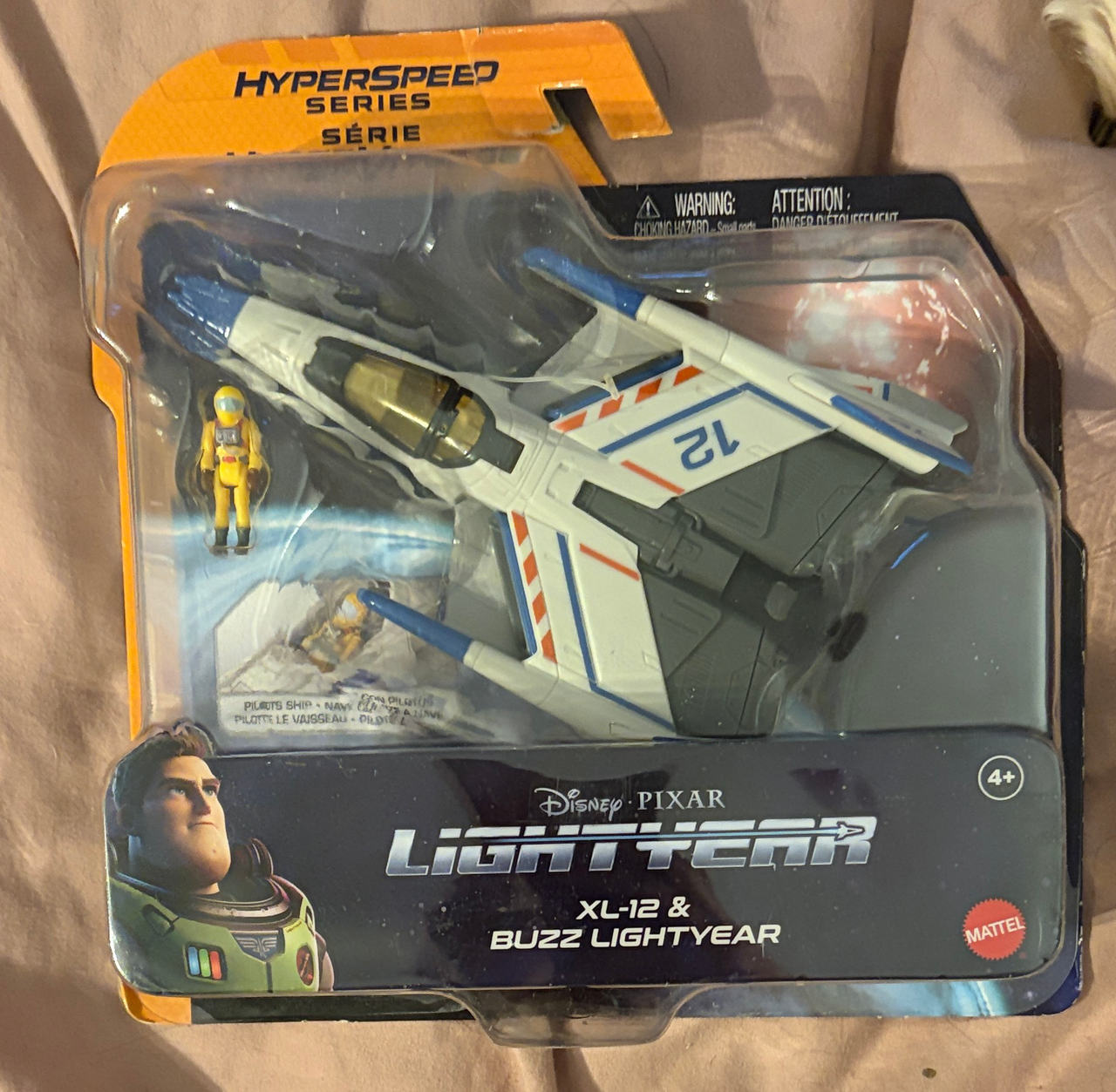Disney Pixar Lightyear Hyperspeed Series XL-12 & Buzz Lightyear